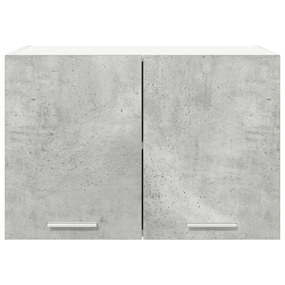 Hanging Cabinet Concrete Grey and White 60 x 31 x 40 cm