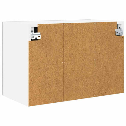 Hanging Cabinet Grey Sonoma and White 60 x 31 x 40 cm
