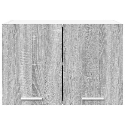 Hanging Cabinet Grey Sonoma and White 60 x 31 x 40 cm