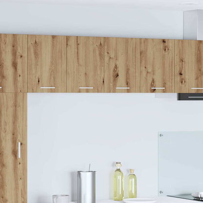Hanging Cabinet Artisan Oak and White 60 x 31 x 40 cm