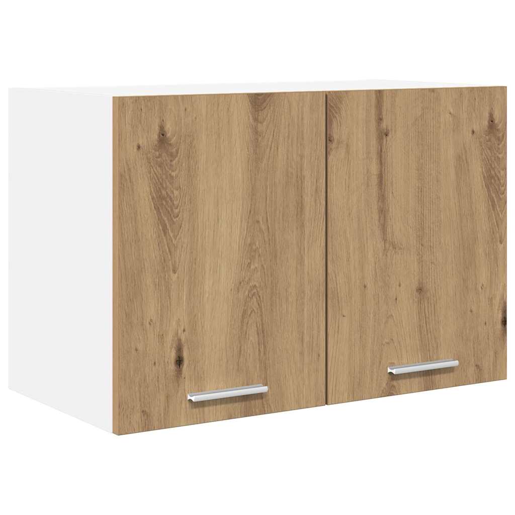 Hanging Cabinet Artisan Oak and White 60 x 31 x 40 cm