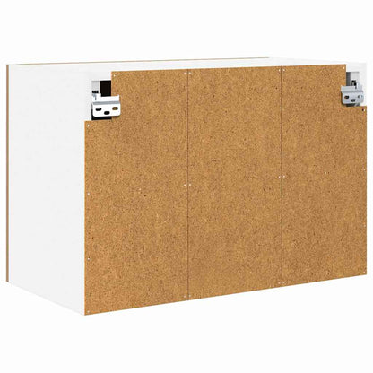 Hanging Cabinet Artisan Oak and White 60 x 31 x 40 cm
