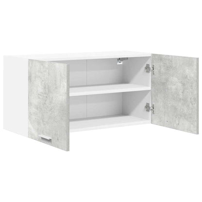 Hanging Cabinet Concrete Grey 80 x 31 x 40 cm Engineered Wood