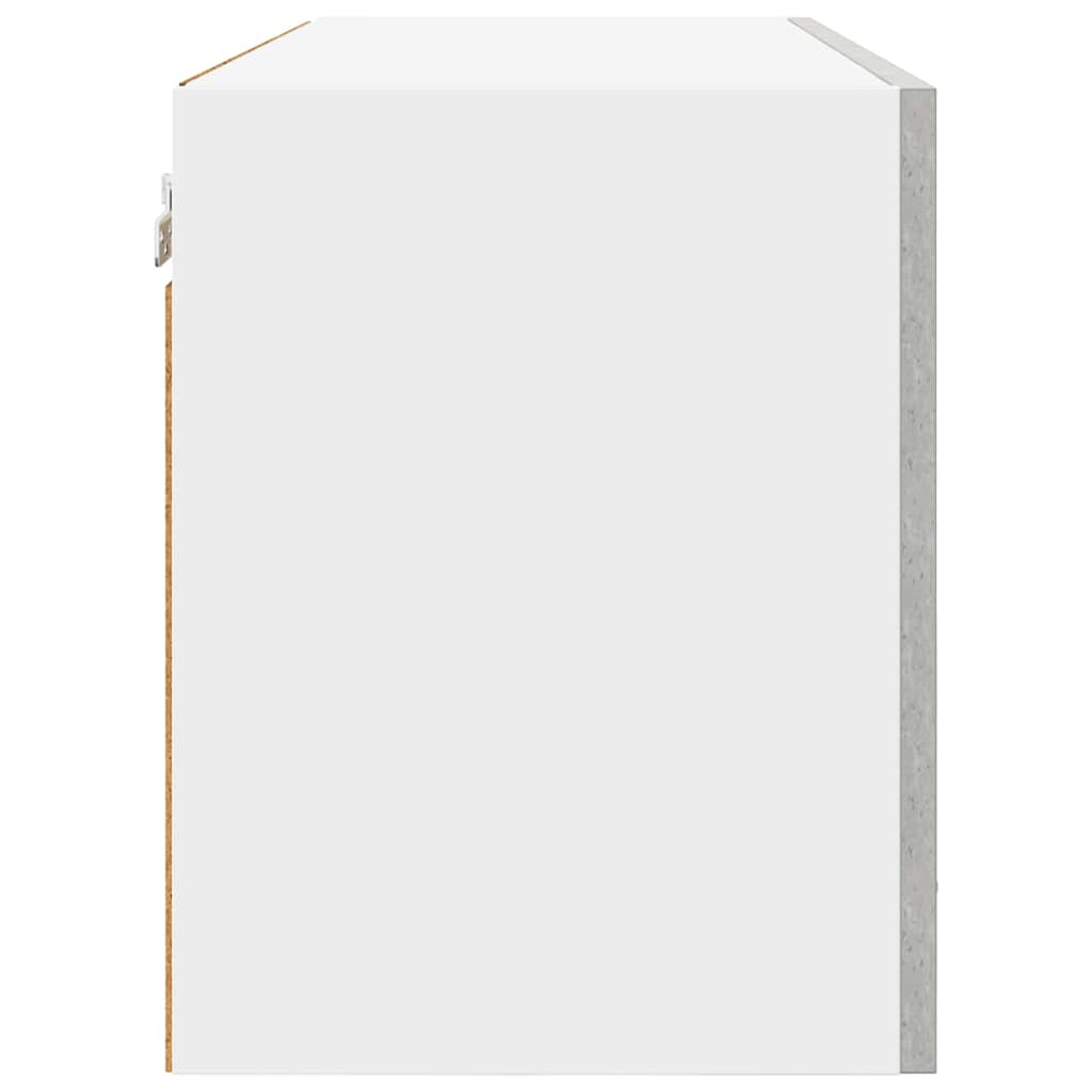 Hanging Cabinet Concrete Grey 80 x 31 x 40 cm Engineered Wood