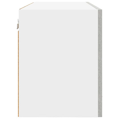Hanging Cabinet Concrete Grey 80 x 31 x 40 cm Engineered Wood
