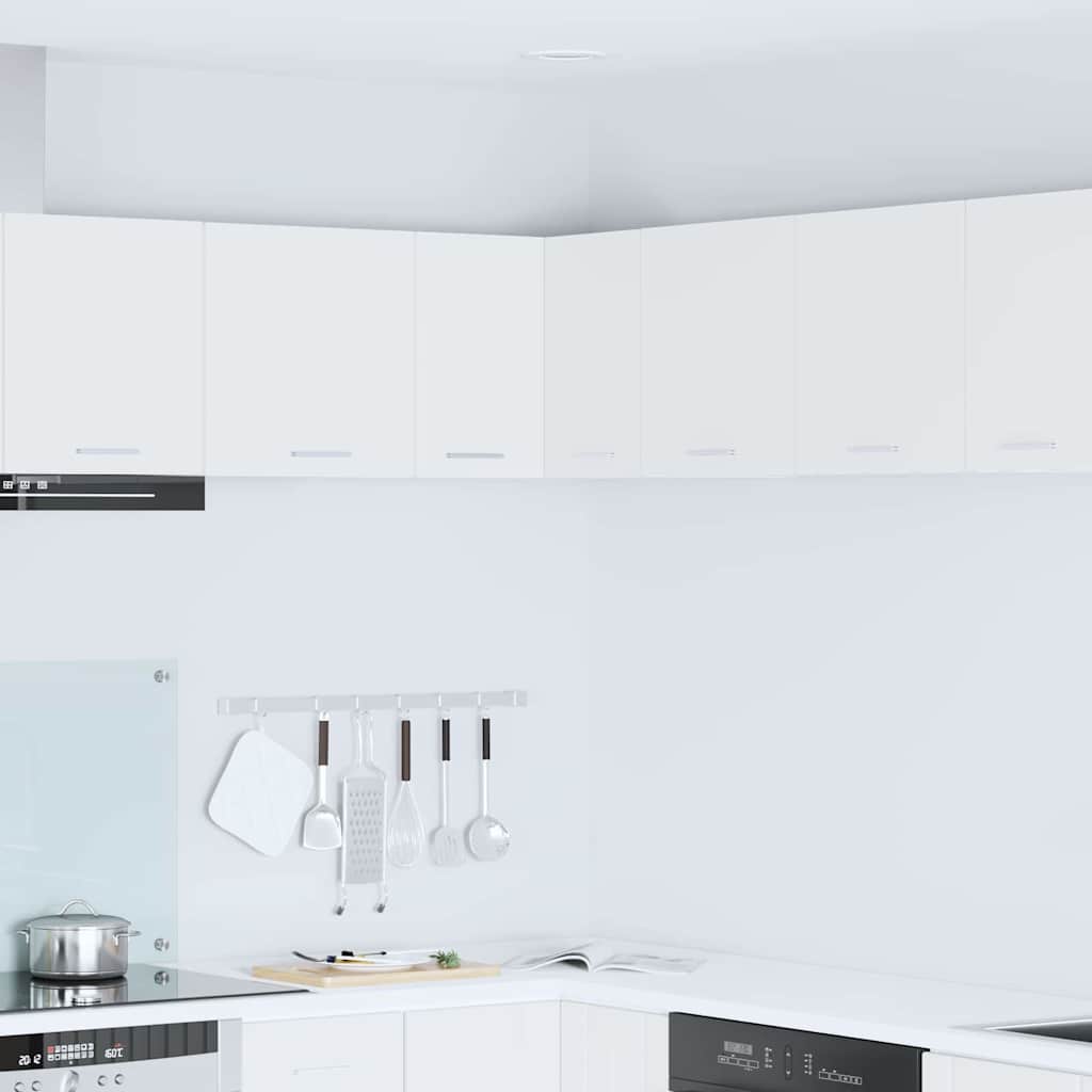Hanging Cabinet White 57 x 57 x 40 cm Engineered Wood