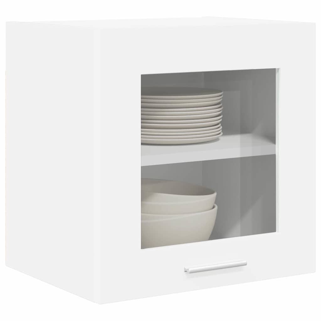 Hanging Cabinet 2 pcs White 40 x 31 x 40 cm Engineered Wood