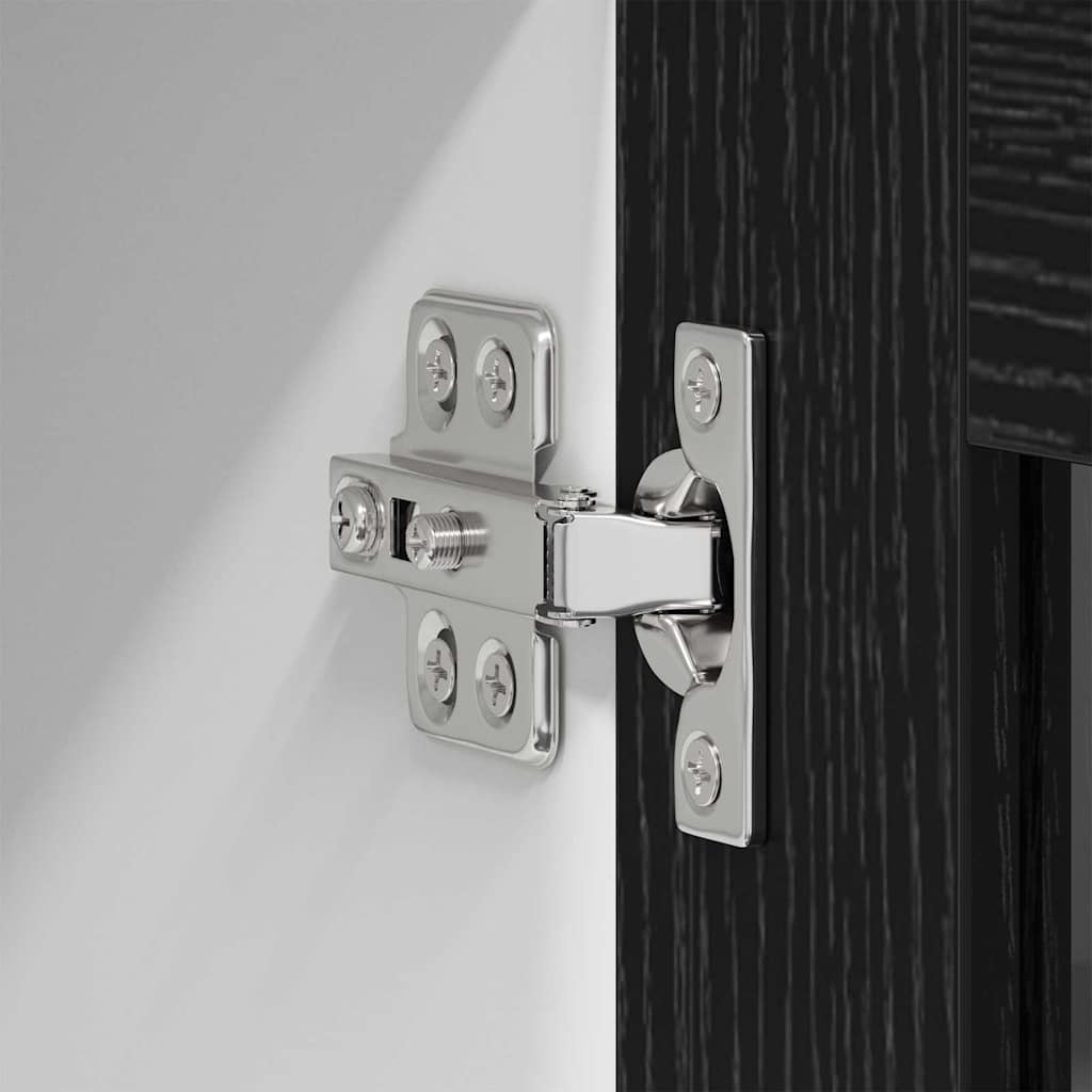 Hanging Cabinet Black Oak 40 x 31 x 40 cm Engineered Wood