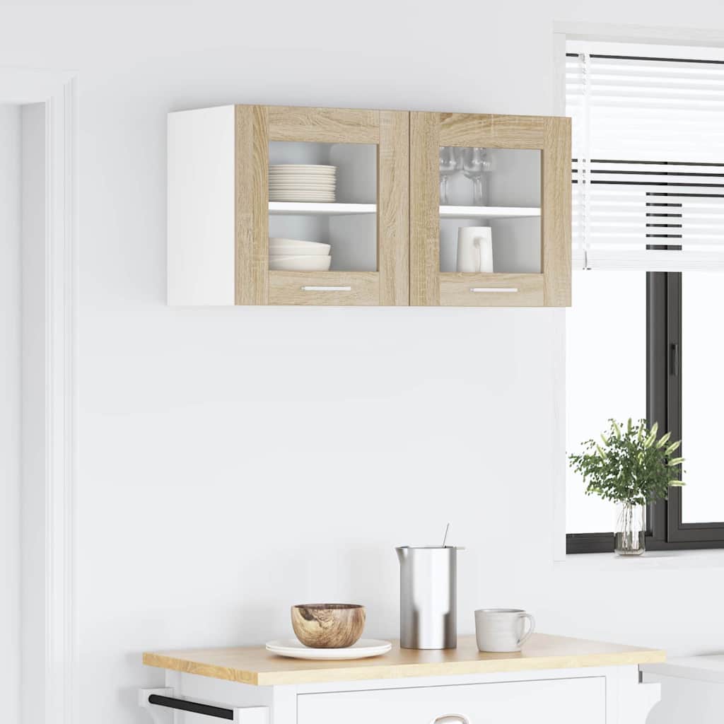 Hanging Cabinet Sonoma Oak 40 x 31 x 40 cm Engineered Wood