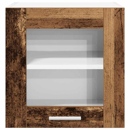 Hanging Cabinet 2 pcs Old Wood 40 x 31 x 40 cm Engineered Wood