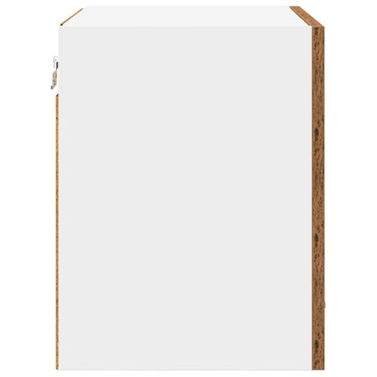 Hanging Cabinet 2 pcs Old Wood 40 x 31 x 40 cm Engineered Wood