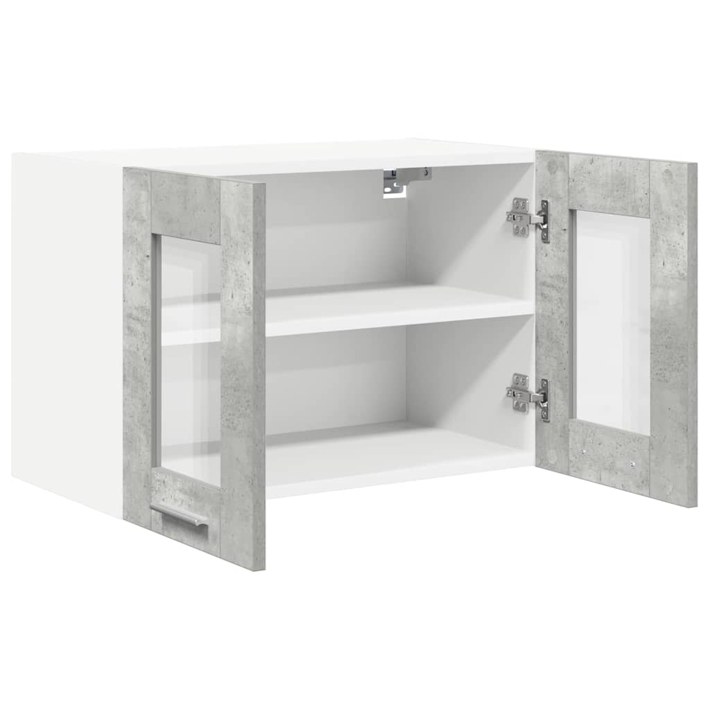 Hanging Cabinet Concrete Grey 60 x 31 x 40 cm Engineered Wood