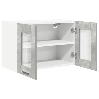 Hanging Cabinet Concrete Grey 60 x 31 x 40 cm Engineered Wood