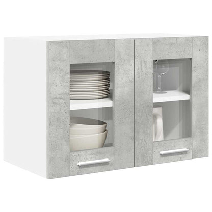 Hanging Cabinet Concrete Grey 60 x 31 x 40 cm Engineered Wood