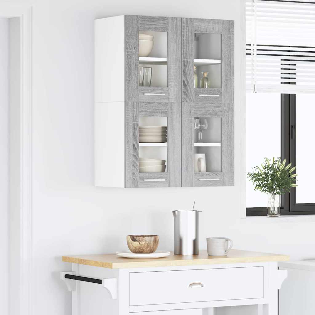 Hanging Cabinet Grey Sonoma 60 x 31 x 40 cm Engineered Wood