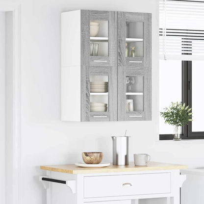 Hanging Cabinet Grey Sonoma 60 x 31 x 40 cm Engineered Wood