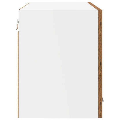 Hanging Cabinet 2 pcs Old Wood 60 x 31 x 40 cm Engineered Wood
