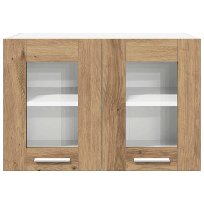 Hanging Cabinet Riga 2 pcs Artisan Oak 60 x 31 x 40 cm