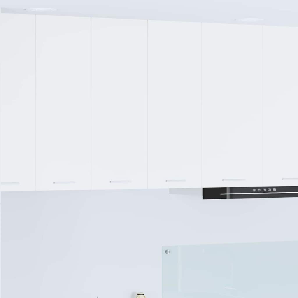 Hanging Cabinet 2 pcs White 30 x 31 x 80 cm Engineered Wood