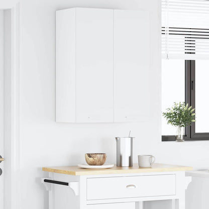 Hanging Cabinet 2 pcs White 30 x 31 x 80 cm Engineered Wood