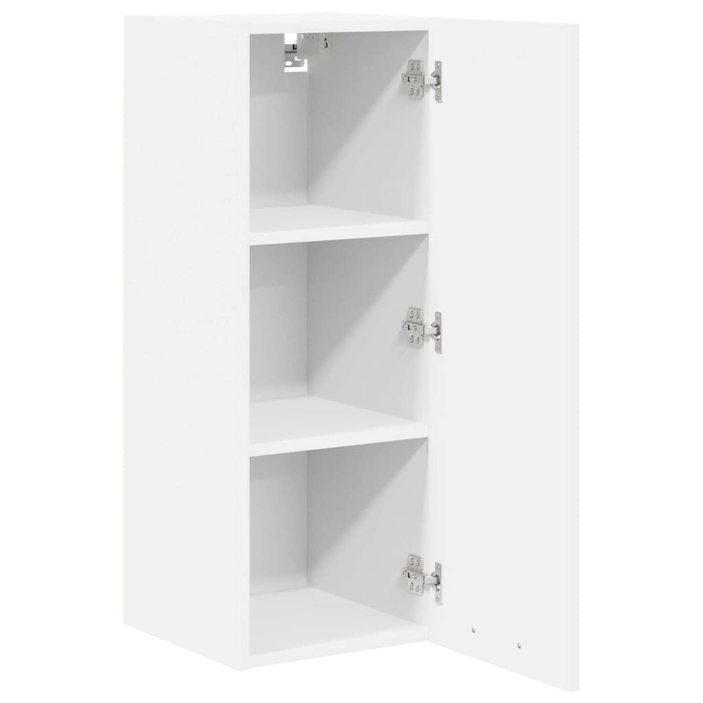 Hanging Cabinet 2 pcs White 30 x 31 x 80 cm Engineered Wood