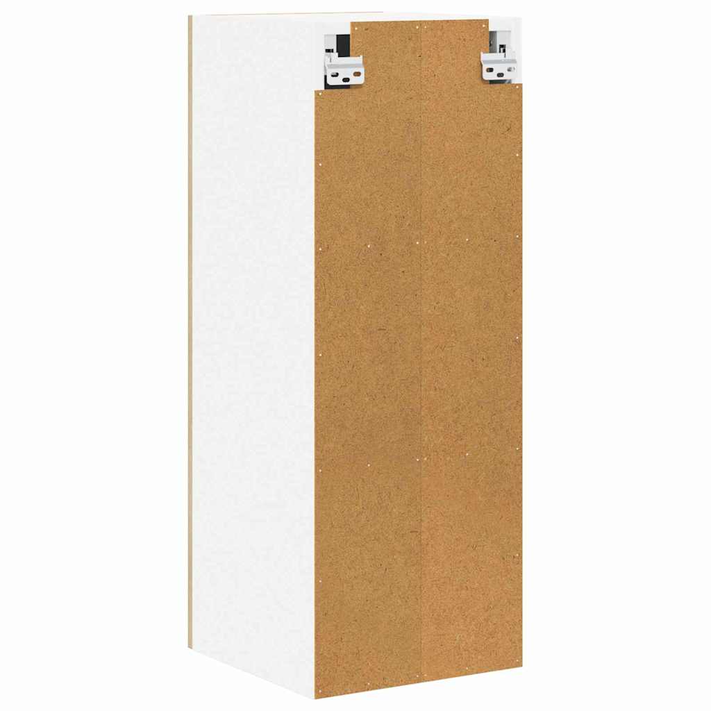 Hanging Cabinet 2 pcs Sonoma Oak and White 30 x 31 x 80 cm