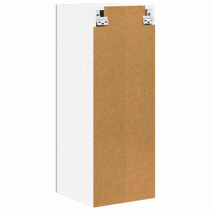 Hanging Cabinet Concrete Grey and White 30 x 31 x 80 cm