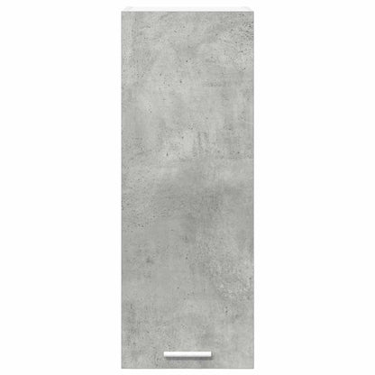 Hanging Cabinet Concrete Grey and White 30 x 31 x 80 cm