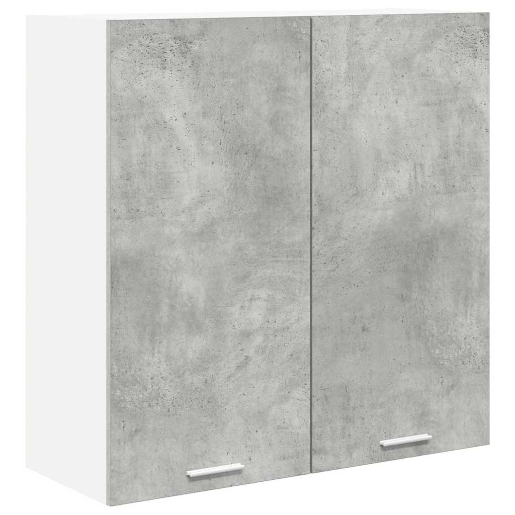 Hanging Cabinet Concrete Grey 80 x 31 x 80 cm Engineered Wood