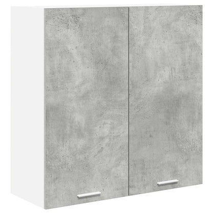 Hanging Cabinet Concrete Grey 80 x 31 x 80 cm Engineered Wood