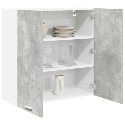 Hanging Cabinet Concrete Grey 80 x 31 x 80 cm Engineered Wood