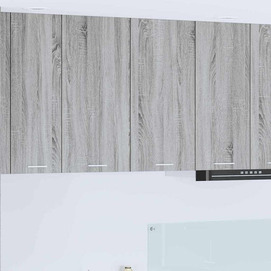 Hanging Cabinet Grey Sonoma 80 x 31 x 80 cm Engineered Wood