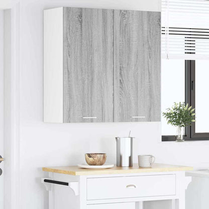 Hanging Cabinet Grey Sonoma 80 x 31 x 80 cm Engineered Wood