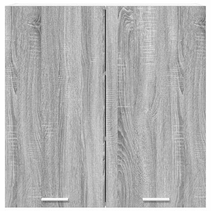 Hanging Cabinet Grey Sonoma 80 x 31 x 80 cm Engineered Wood