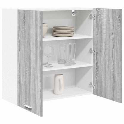 Hanging Cabinet Grey Sonoma 80 x 31 x 80 cm Engineered Wood
