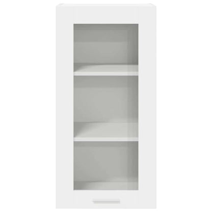 Hanging Cabinet 2 pcs White 40 x 31 x 80 cm Engineered Wood