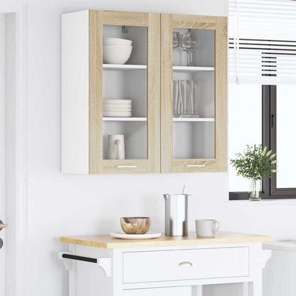 Hanging Cabinet Sonoma Oak 40 x 31 x 80 cm Engineered Wood