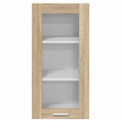 Hanging Cabinet Sonoma Oak 40 x 31 x 80 cm Engineered Wood