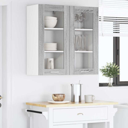 Hanging Cabinet Grey Sonoma 40 x 31 x 80 cm Engineered Wood