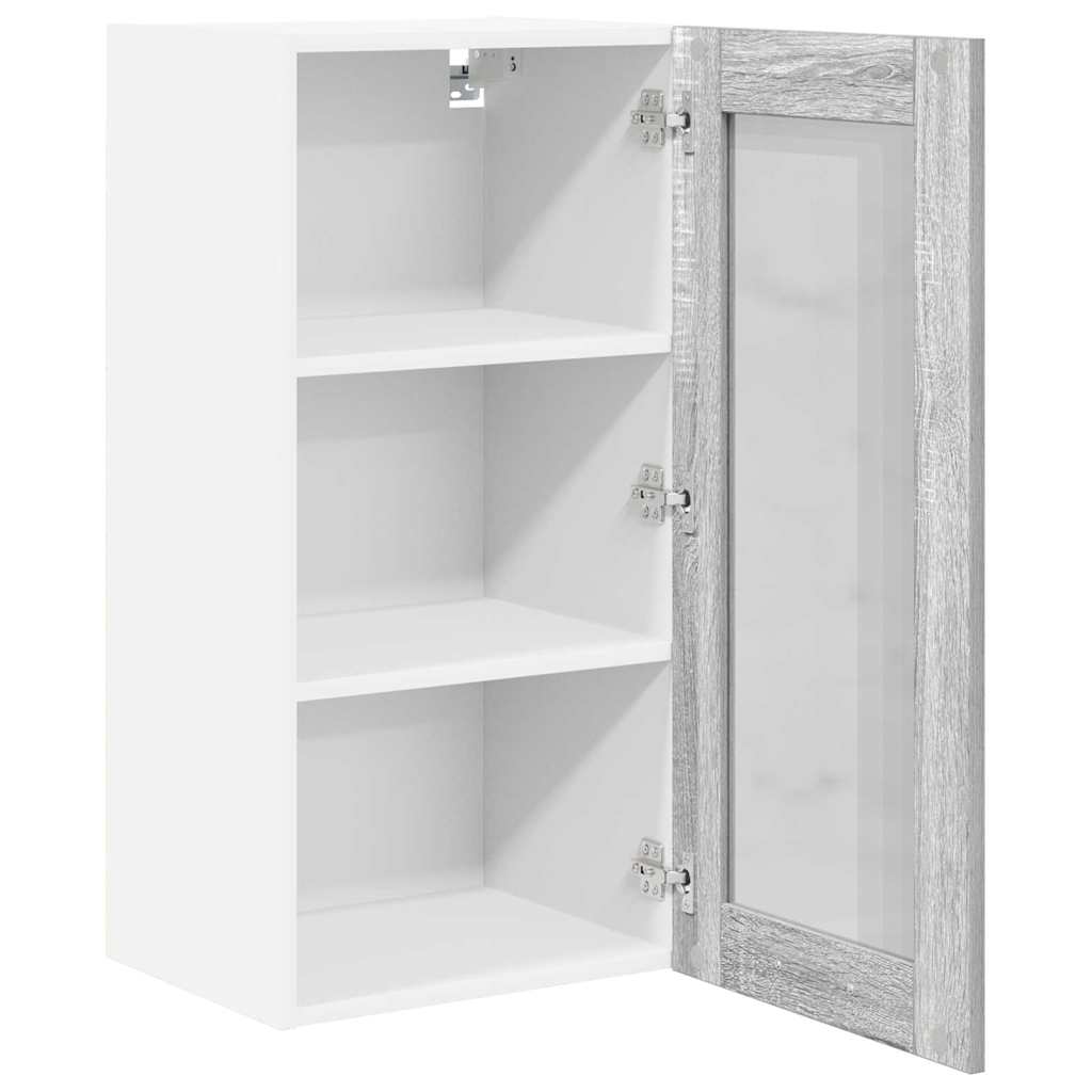 Hanging Cabinet Grey Sonoma 40 x 31 x 80 cm Engineered Wood