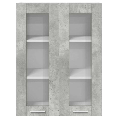Hanging Cabinet Concrete Grey 60 x 31 x 80 cm Engineered Wood