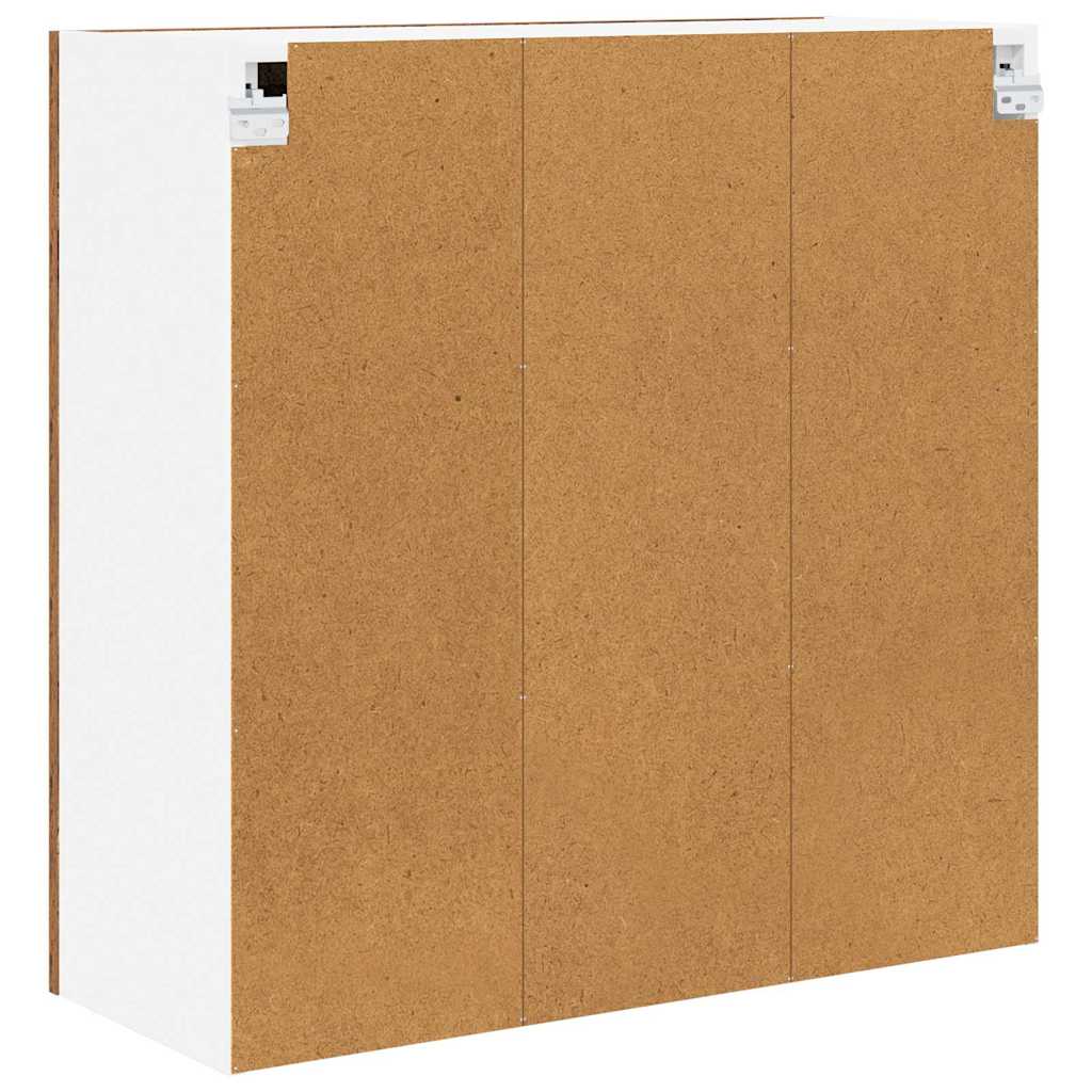 Hanging Cabinet Old Wood 80 x 31 x 80 cm Engineered Wood