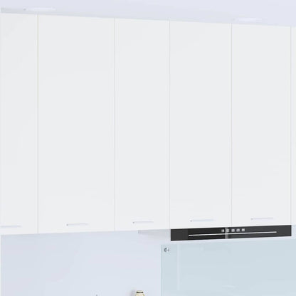 Hanging Cabinet White 30 x 31 x 100 cm Engineered Wood