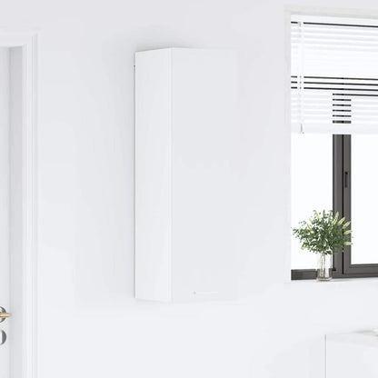 Hanging Cabinet White 30 x 31 x 100 cm Engineered Wood