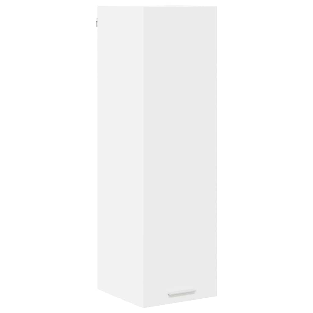 Hanging Cabinet White 30 x 31 x 100 cm Engineered Wood