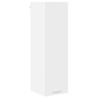 Hanging Cabinet White 30 x 31 x 100 cm Engineered Wood