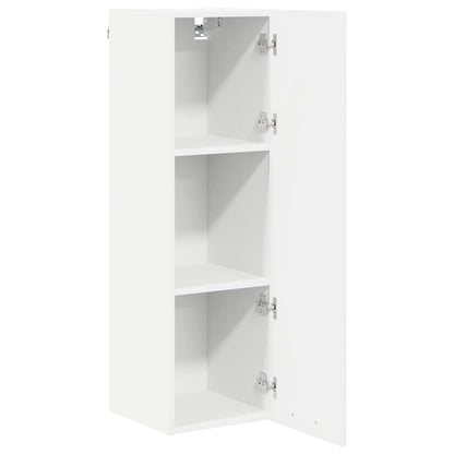 Hanging Cabinet White 30 x 31 x 100 cm Engineered Wood