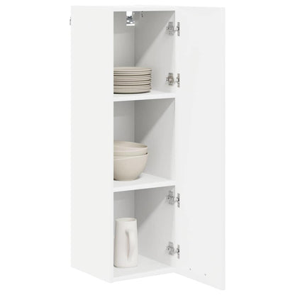 Hanging Cabinet White 30 x 31 x 100 cm Engineered Wood