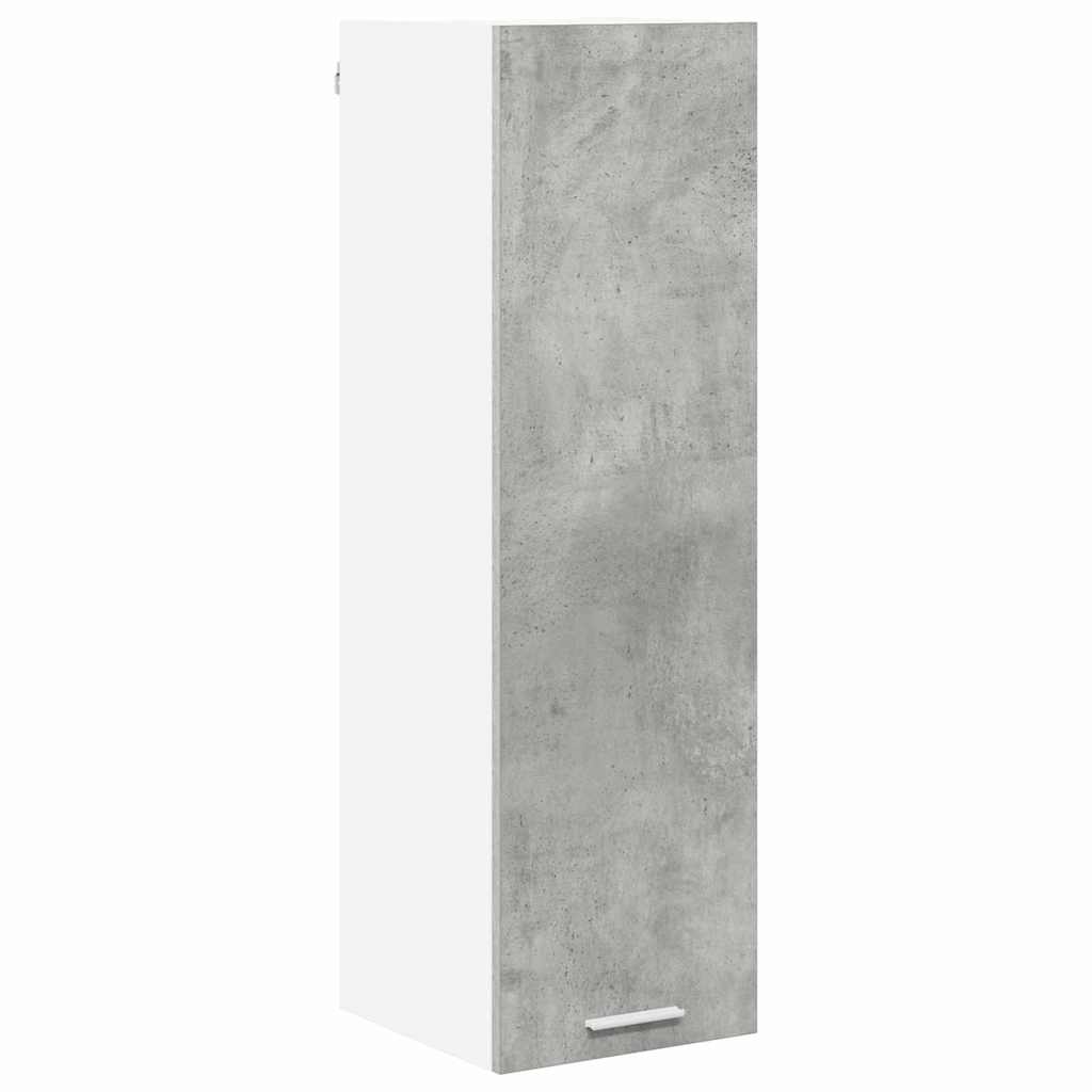 Hanging Cabinet Concrete Grey 30 x 31 x 100 cm Engineered Wood