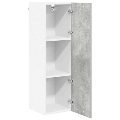 Hanging Cabinet Concrete Grey 30 x 31 x 100 cm Engineered Wood